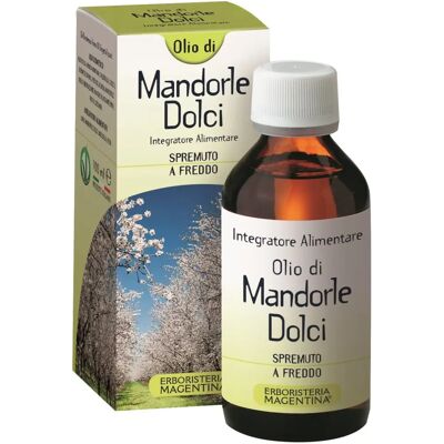 Olio di Mandorle Erboristeria Magentina 100ml - Supporto digestivo Olio di Mandorle Erboristeria Magentina 100ml - Supporto digestivo