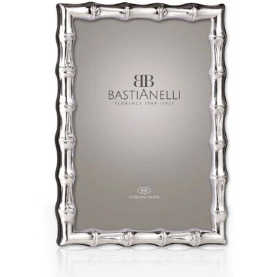 Bastianelli Silbers Bambus Bilderrahmen 13x18 Bastianelli Silbers Bambus Bilderrahmen 13x18