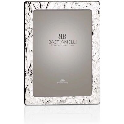 Bastianelli Silberrahmen Sterling Effekt Geknittert - Bilderrahmen Bastianelli Silberrahmen Sterling Effekt Geknittert - Bilderrahmen