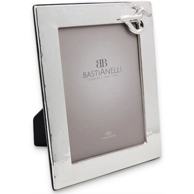 Cornice in argento martellato 13x18 - 25° Anniversario Cornice in argento martellato 13x18 - 25° Anniversario