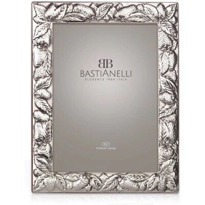 Bastianelli Silber 10x15cm Erdbeeren Bilderrahmen Bastianelli Silber 10x15cm Erdbeeren Bilderrahmen