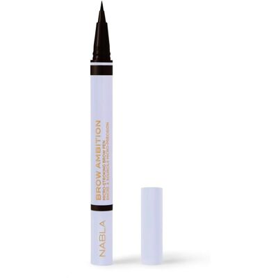 Nabla Brow Ambition - Sort Brun - Øjenbrynspen Nabla Brow Ambition - Sort Brun - Øjenbrynspen