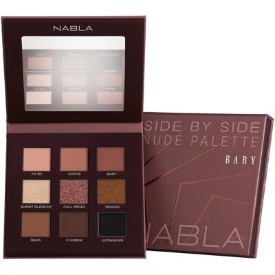Nabla Side By Side Nude Palette Baby - Oogschaduwpalette Nabla Side By Side Nude Palette Baby - Oogschaduwpalette
