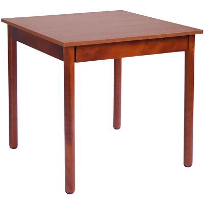 LIBEROSHOPPING Tavolo in faggio massiccio - Tavolo rustico da pranzo - 80x80cm LIBEROSHOPPING Tavolo in faggio massiccio - Tavolo rustico da pranzo - 80x80cm