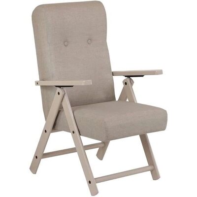 LIBEROSHOPPING - Poltrona Reclinabile Molisana - Legno, Tessuto, 4 Posizioni LIBEROSHOPPING - Poltrona Reclinabile Molisana - Legno, Tessuto, 4 Posizioni