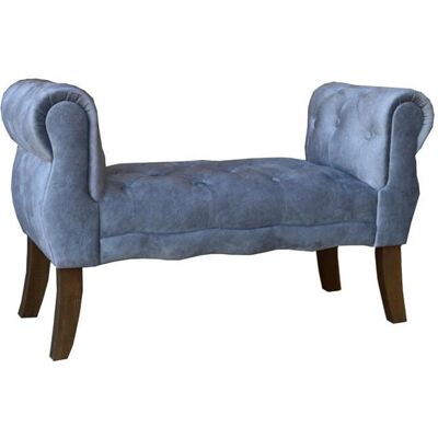 LIBEROSHOPPING - Panca poggiapiedi 96 cm con braccioli - Grigio LIBEROSHOPPING - Panca poggiapiedi 96 cm con braccioli - Grigio
