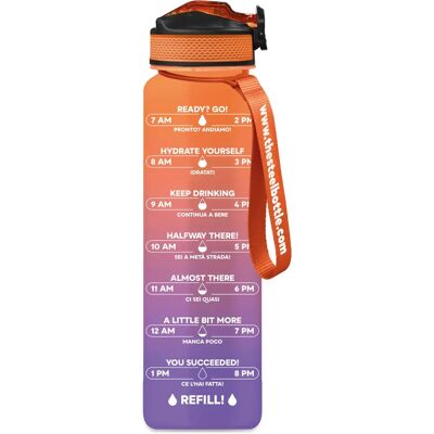 The Steel Bottle - MWB1L4PPH - 1000 ml - bouteille d'eau - Publicité The Steel Bottle - MWB1L4PPH - 1000 ml - bouteille d'eau - Publicité