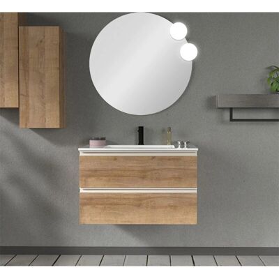 INBAGNO - Master rovere miele - 80 cm - Rovere miele - Mobile bagno INBAGNO - Master rovere miele - 80 cm - Rovere miele - Mobile bagno