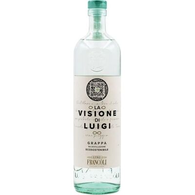 Luigi Francoli Grappa La Visione di Luigi - Fruitig Bloemig - 40% - 0,7L - Grappa Luigi Francoli Grappa La Visione di Luigi - Fruitig Bloemig - 40% - 0,7L - Grappa