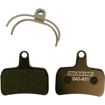Pastiglie freno Hope Mono Mini Organiche - Set 1 - Pastiglie del freno Pastiglie freno Hope Mono Mini Organiche - Set 1 - Pastiglie del freno