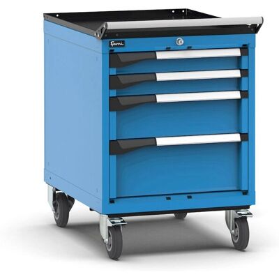 Fami Master - 561x726x822mm - Blu - 4-drawer - Cassone portautensili Fami Master - 561x726x822mm - Blu - 4-drawer - Cassone portautensili