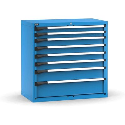 Fami Master Blu 8 cassetti 1020x573x1000mm - Cassettiera Fami Master Blu 8 cassetti 1020x573x1000mm - Cassettiera