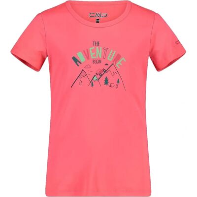 T-Shirt Unisexe Rose CMP pour 3 ans T-Shirt Unisexe Rose CMP pour 3 ans