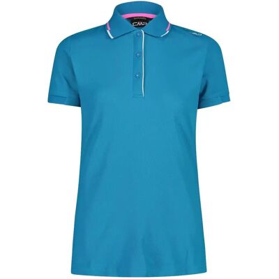 CMP Blue Women's Polo XS - Sustainable, UPF 30, Moisture-wicking CMP Blue Women's Polo XS - Sustainable, UPF 30, Moisture-wicking