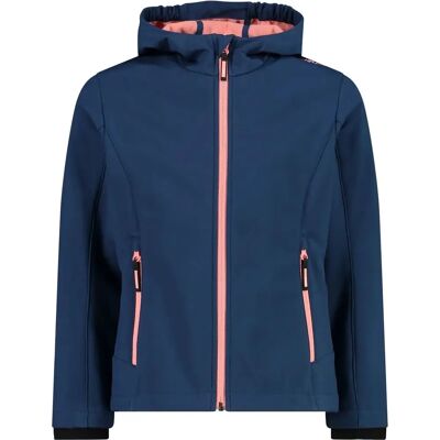 CMP - KID G FIX HOOD JACKET - Bleu - 164 - Veste softshell - Publicité CMP - KID G FIX HOOD JACKET - Bleu - 164 - Veste softshell - Publicité
