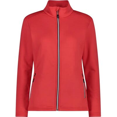 Veste femme rouge CMP - couche technique en fleece Veste femme rouge CMP - couche technique en fleece