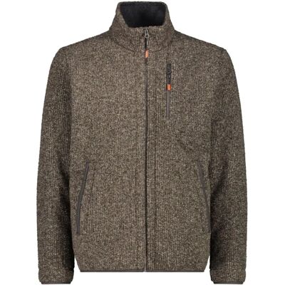 CMP Heren Gerecycled Polyester Fleece Jas - Blauw CMP Heren Gerecycled Polyester Fleece Jas - Blauw