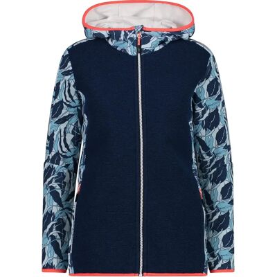 Veste CMP Femme Bleu - Sweat à Capuche - Publicité Veste CMP Femme Bleu - Sweat à Capuche - Publicité