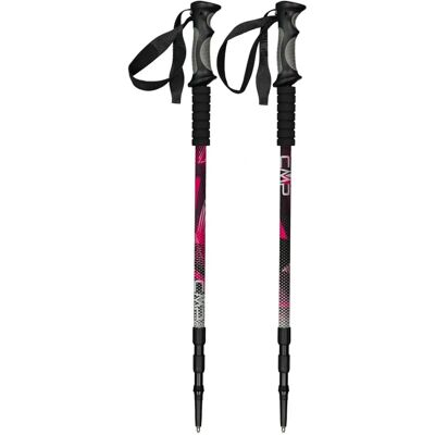 Bâtons de randonnée CMP Bern - Mixte - Rose - 61,5 cm - Publicité Bâtons de randonnée CMP Bern - Mixte - Rose - 61,5 cm - Publicité