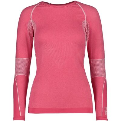Campagnolo Fuchsia T-shirt thermique à manches longues sans couture - Vêtements de sport Campagnolo Fuchsia T-shirt thermique à manches longues sans couture - Vêtements de sport