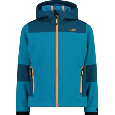 Veste softshell bleue CMP - Unisexe - Modèle 176 - Publicité Veste softshell bleue CMP - Unisexe - Modèle 176 - Publicité