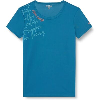 CMP Blau Piqué Kinder T-Shirt - Schnell Trocknend CMP Blau Piqué Kinder T-Shirt - Schnell Trocknend
