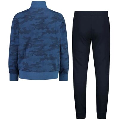 Completo Fleece Blu CMP - Sportivo con Zip per Bambini Completo Fleece Blu CMP - Sportivo con Zip per Bambini