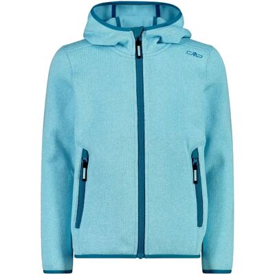Cmp Kid G Jas - Fix Hood Outdoor Jas - Kinderen - Groen (110) Cmp Kid G Jas - Fix Hood Outdoor Jas - Kinderen - Groen (110)