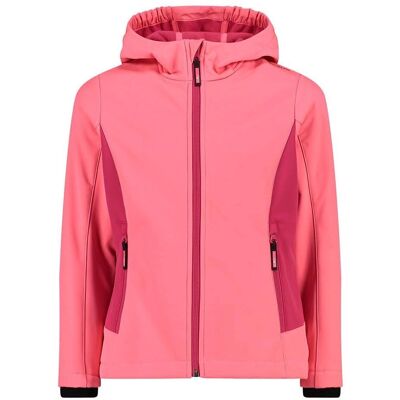 Veste Softshell Rose CMP pour Enfants - Veste - Publicité Veste Softshell Rose CMP pour Enfants - Veste - Publicité