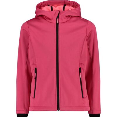 Veste Softshell Rose pour Enfants CMP - Coupe-vent et Imperméable Veste Softshell Rose pour Enfants CMP - Coupe-vent et Imperméable