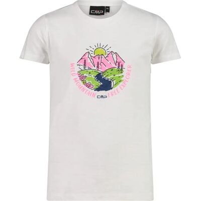 Cmp T-shirt blanc pour enfants - T-shirt Cmp T-shirt blanc pour enfants - T-shirt