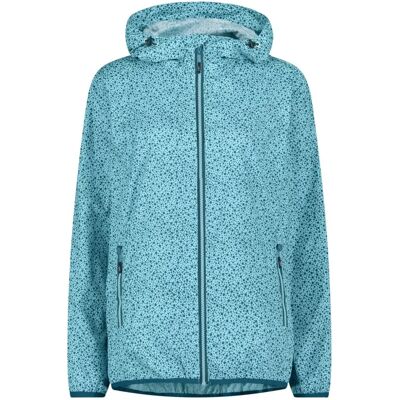Veste femme imperméable CMP Bleu avec capuche - Veste - Publicité Veste femme imperméable CMP Bleu avec capuche - Veste - Publicité