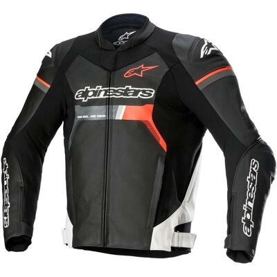Giacca in pelle GP Force di Alpinestars - Protezione, Certificata CE, Compatibile Tech-Air Giacca in pelle GP Force di Alpinestars - Protezione, Certificata CE, Compatibile Tech-Air