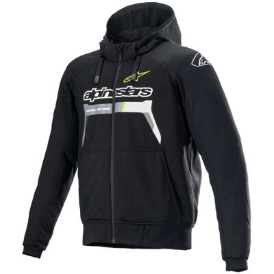 Giacca in tessuto per moto Alpinestars Chrome Ignition - Nero/Giallo - S Giacca in tessuto per moto Alpinestars Chrome Ignition - Nero/Giallo - S