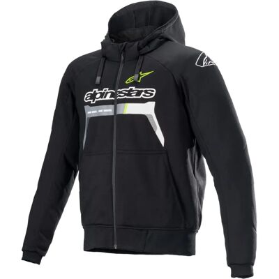 Giacca tessile per moto Alpinestars Chrome Ignition - Nero Giallo Giacca tessile per moto Alpinestars Chrome Ignition - Nero Giallo