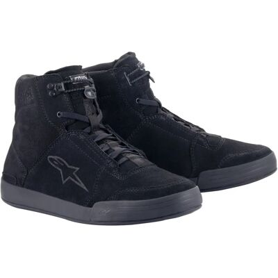 Zapatos de motocicleta Alpinestars Chrome - Calzado de motocicleta, Negro, Modelo 2512322-1100-11 Zapatos de motocicleta Alpinestars Chrome - Calzado de motocicleta, Negro, Modelo 2512322-1100-11