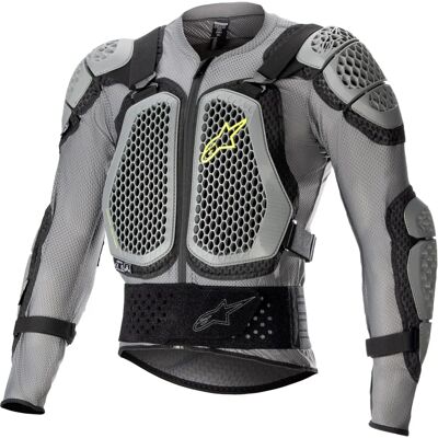 Veste moto Alpinestars Bionic Action V2 - Gris, Noir, Jaune - Veste de moto - Publicité Veste moto Alpinestars Bionic Action V2 - Gris, Noir, Jaune - Veste de moto - Publicité