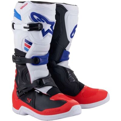 Botas de Motocross Alpinestars Tech 3 en microfibra - Resistente a impactos, CE Botas de Motocross Alpinestars Tech 3 en microfibra - Resistente a impactos, CE