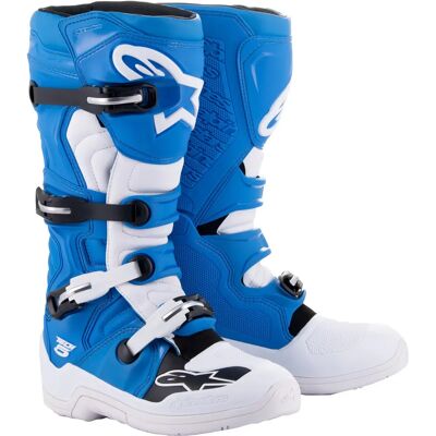 Alpinestars Tech 5 Azul - Botas de Motocross Alpinestars Tech 5 Azul - Botas de Motocross