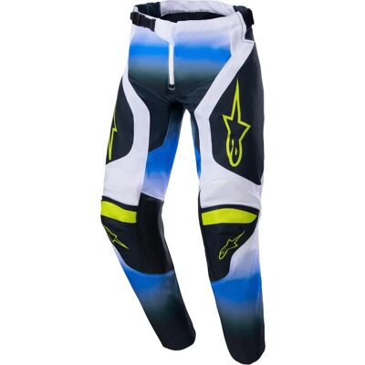 Pantaloni da moto per giovani Alpinestars Racer - Nero, Bianco, Blu, 26 Pantaloni da moto per giovani Alpinestars Racer - Nero, Bianco, Blu, 26