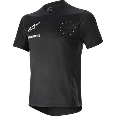 Alpinestars Alps Topo Camiseta de Manga Corta Negra - Camiseta Alpinestars Alps Topo Camiseta de Manga Corta Negra - Camiseta