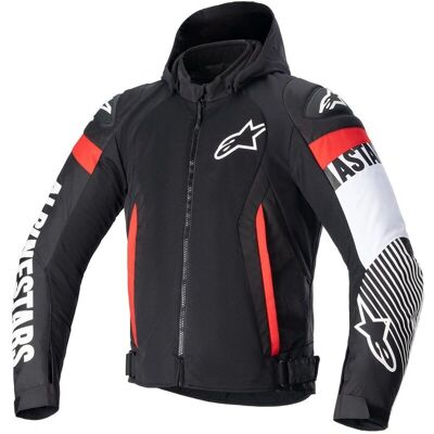 Chaqueta de textil para motocicleta Alpinestars Zaca Air - Negro, Blanco, Rojo - Chaquetas de motocicleta Chaqueta de textil para motocicleta Alpinestars Zaca Air - Negro, Blanco, Rojo - Chaquetas de motocicleta
