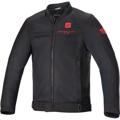 Giacca da moto Honda Luc V2 Air di Alpinestars - Nero e Rosso Giacca da moto Honda Luc V2 Air di Alpinestars - Nero e Rosso