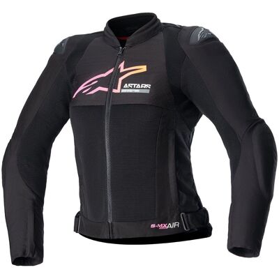 Veste en textile moto pour femme Alpinestars Stella SMX Air Noire Rose XS - Publicité Veste en textile moto pour femme Alpinestars Stella SMX Air Noire Rose XS - Publicité