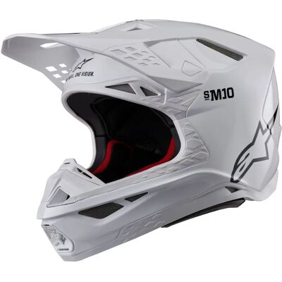 Alpinestars Supertech S-M10 Solid 2024 - Casco da motocross Alpinestars Supertech S-M10 Solid 2024 - Casco da motocross