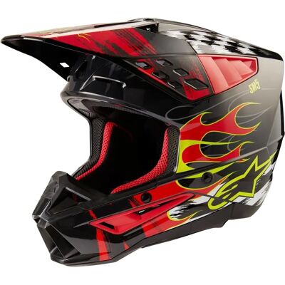 Casco Alpinestars S-M5 Rash - Leggero, resistente agli urti, ECE DOT Casco Alpinestars S-M5 Rash - Leggero, resistente agli urti, ECE DOT