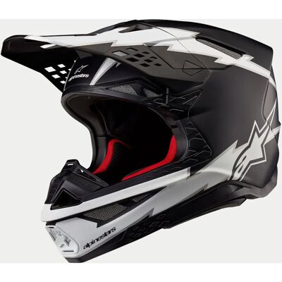 Casque de motocross Alpinestars Supertech S-M10 Ampress - Protection contre les impacts Casque de motocross Alpinestars Supertech S-M10 Ampress - Protection contre les impacts