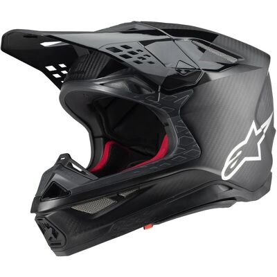 Casco Alpinestars Supertech S-m10 Nero Carbonio - Casco Casco Alpinestars Supertech S-m10 Nero Carbonio - Casco