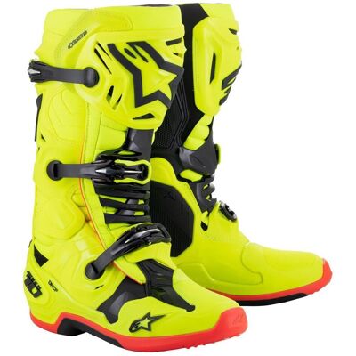 Bota Alpinestars Tech 10 - amarillo/negro Bota Alpinestars Tech 10 - amarillo/negro