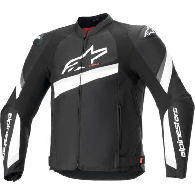 Giacca T-GP Plus R V4 in tessuto motociclistico - Nero Bianco - L Giacca T-GP Plus R V4 in tessuto motociclistico - Nero Bianco - L